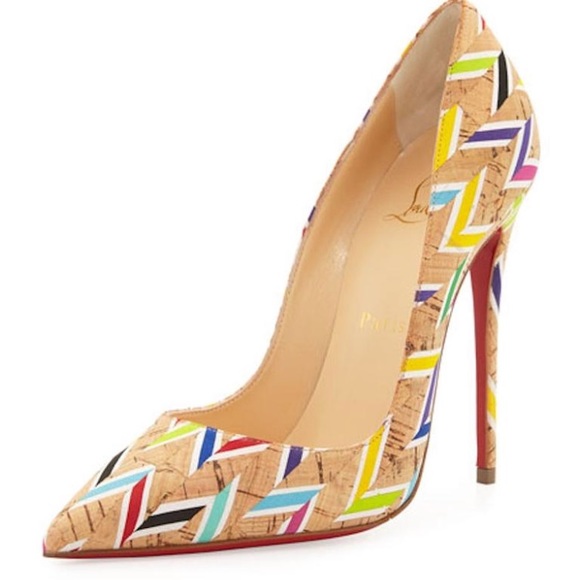 AUTHENTIC Multi Colored Cork So Kate - Picture 1 of 5